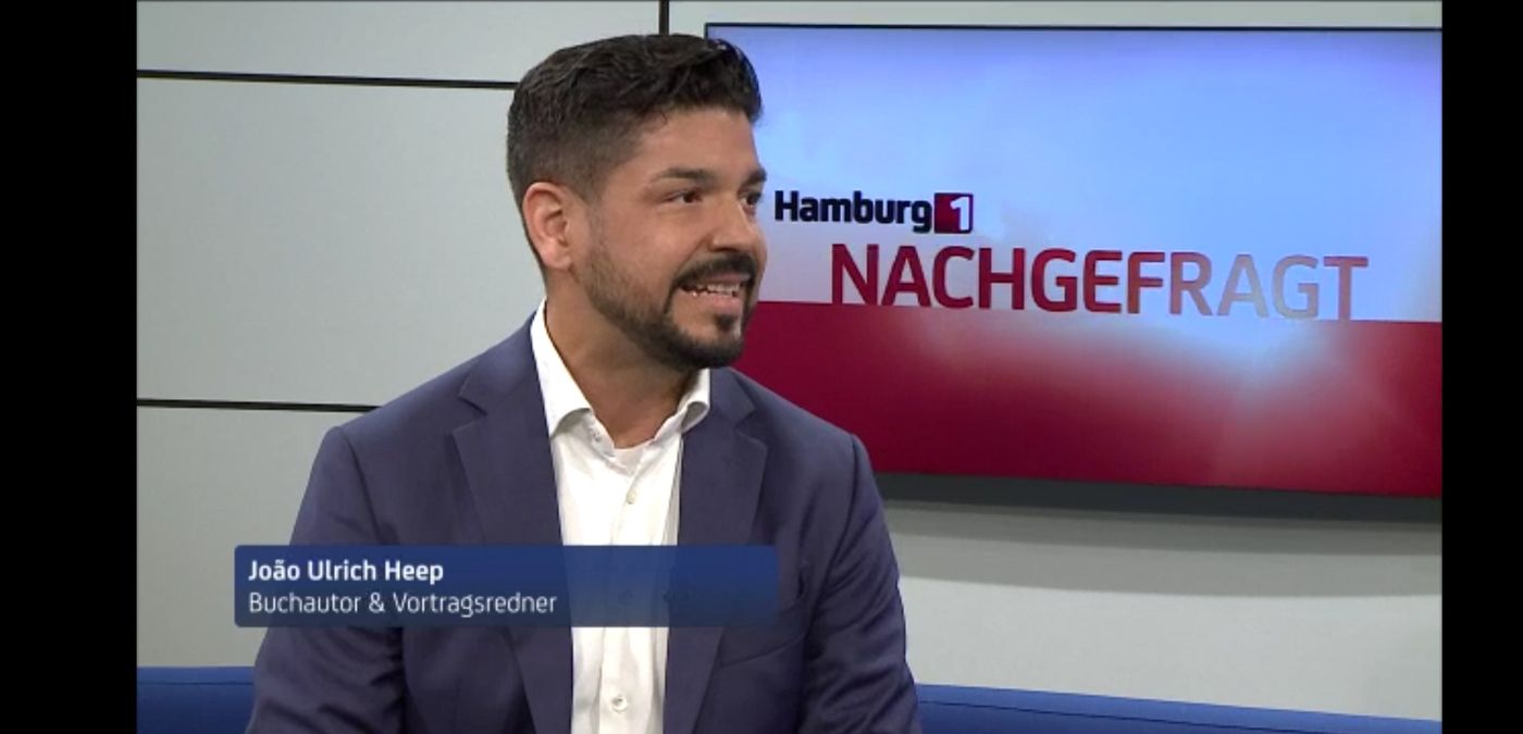 João als Gast im Fernsehen